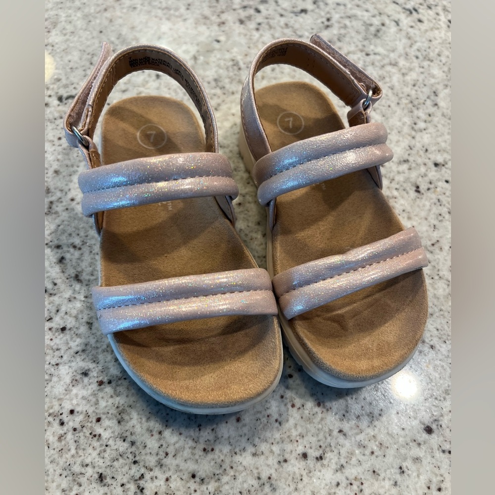 Toddler girl sandals size 7